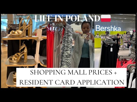 LIFE IN POLAND 🇵🇱 | SHOPPING MALL PRICES + RESIDENT CARD APPLICATION