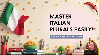 Italian Plurals Explained (The Easy Way) #easyitalian