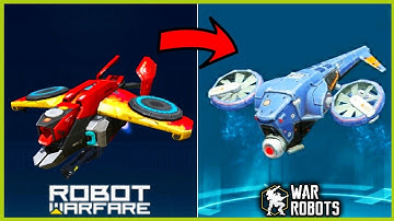 War Robots Drones VS Robot Warfare Drones: which one came first ?