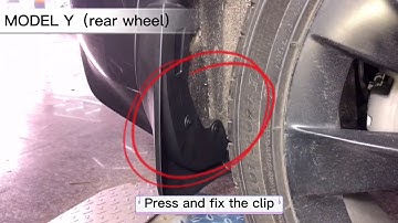 Tesla Model Y Mud Flaps Splash Guards No Drilling Required (Set of Four)