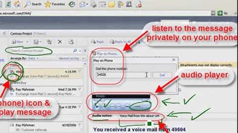 Exchange 2007 video review -- Unified Messaging (part 2/2)