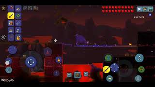 terraria:making a underworld house for the guide