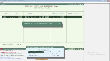 How to Take Financial Year Backup in Marg ERP | Step-by-Step Guide | Margerp software
