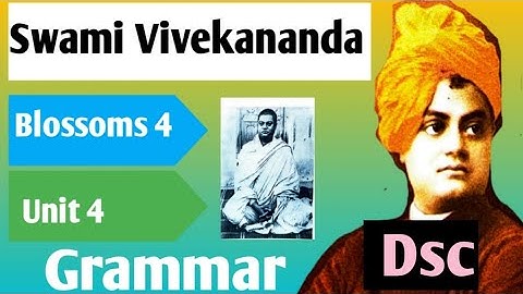 Swami Vivekananda lesson grammar//class 4,unit 4//ap new syllabus//DSC/Tet