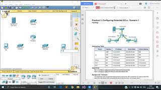 Prac3.1: Configuring Extended ACLs - Scenario 1 (TY Bsc.IT)