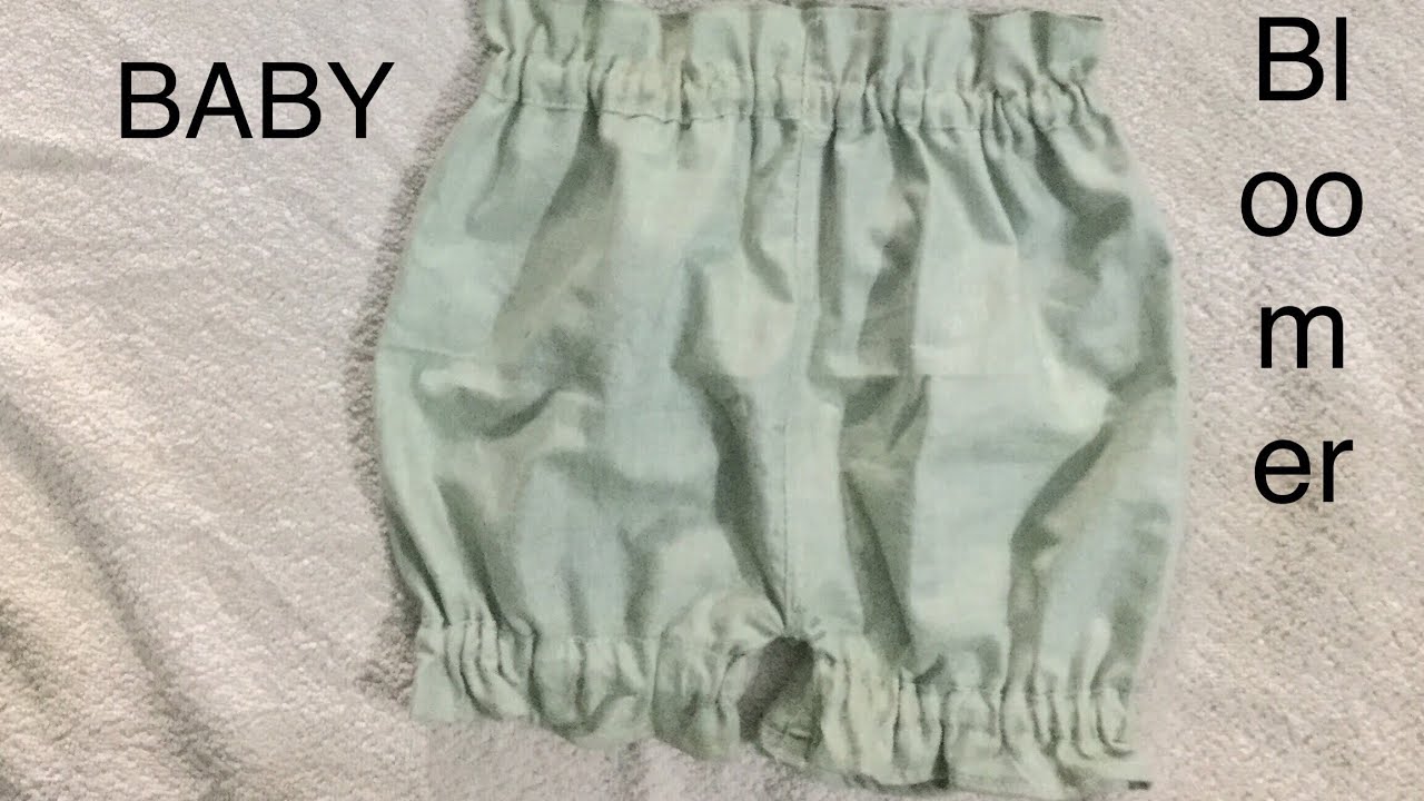 How to make baby bloomer shorts बेबी नेकर बनाने का स्पेसल तरीक़ा YouTube