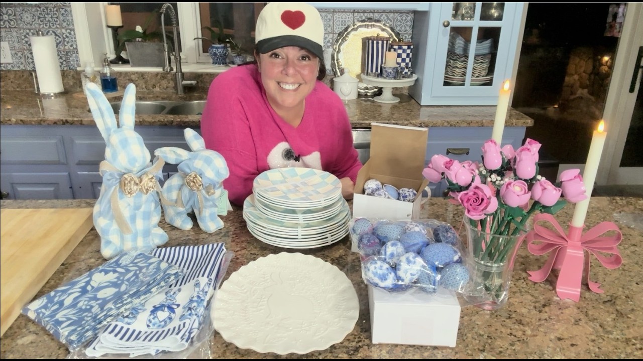 Переход от Дня святого Валентина к Китайскому Новому году + Распаковка пасхального декора | Идеи ...