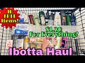 Walmart Ibotta Haul- 10 Free Products! Got $65 of Products for $1.20 + Tax!