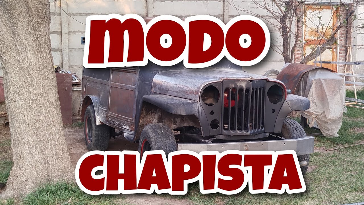 Estamos en modo chapista seguimos firme en la restauración 