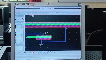 common drain amplifier layout vlsi lab