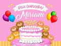 Felicidades Miriam