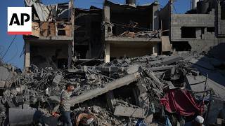 Israeli strike destroys a residential building in Gaza