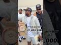 Floyd Mayweather recently was wearing an unique 41mm AP Royal Oak 'Rainbow' in 18k rose gold.