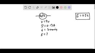 A Battery-Powered Global Positioning System Gps Receiver Operating On 9.0  V Draws A Cur