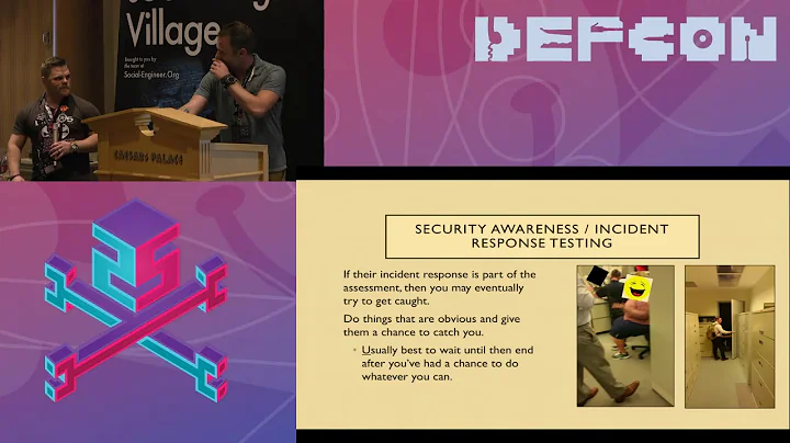 DEF CON 25 SE Village - Brent White, Tim Roberts -...