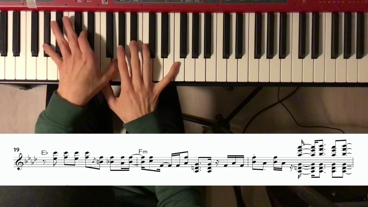 Sting - Never Coming Home // Piano Solo Transcription