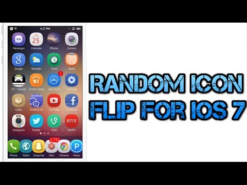 Video: How To Make IOS 7 Icons On IPhone Or IPad Rotate With Random Icon Flip