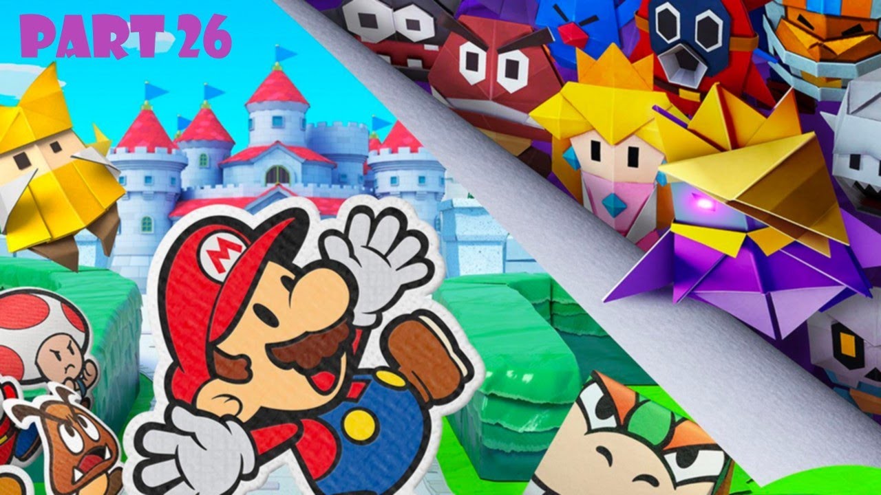 PAPER MARIO THE ORIGAMI KING Walkthrough Gameplay Part 26 HOUSE OF