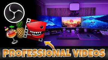 How To Create PROFESSIONAL Gaming Videos (FREE) - OBS & Lightworks Tutorial