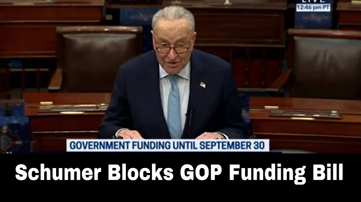 Schumer Blocks GOP Funding Bill – Is a Government Shutdown Now Inevitable? #trump #usa #foxnews