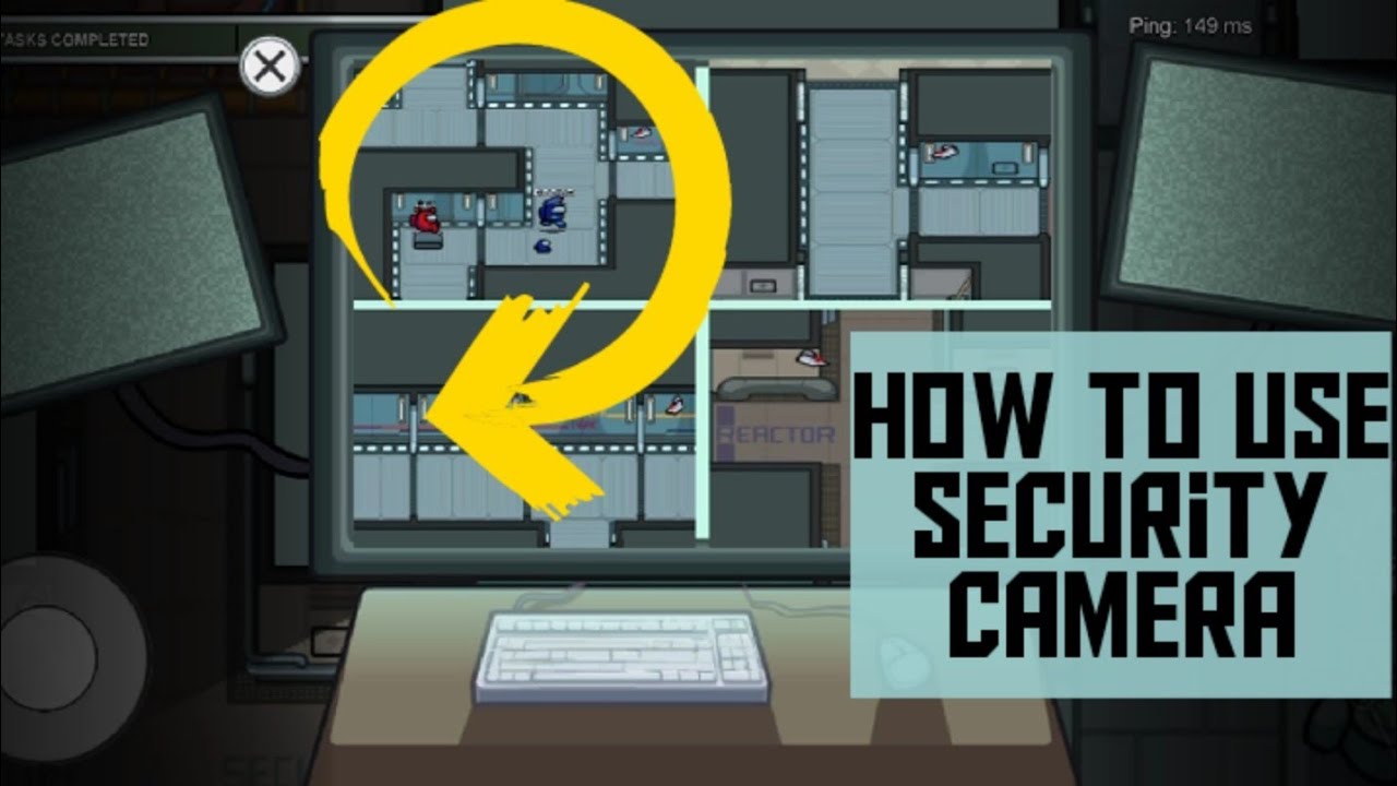 How to use Security camera in Among Us | Win by imposter | Security camera tips