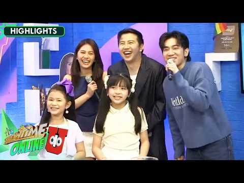 Palarong Pambata:Enicka versus Briseis in an exciting Paper Relay Game | Showtime Online U