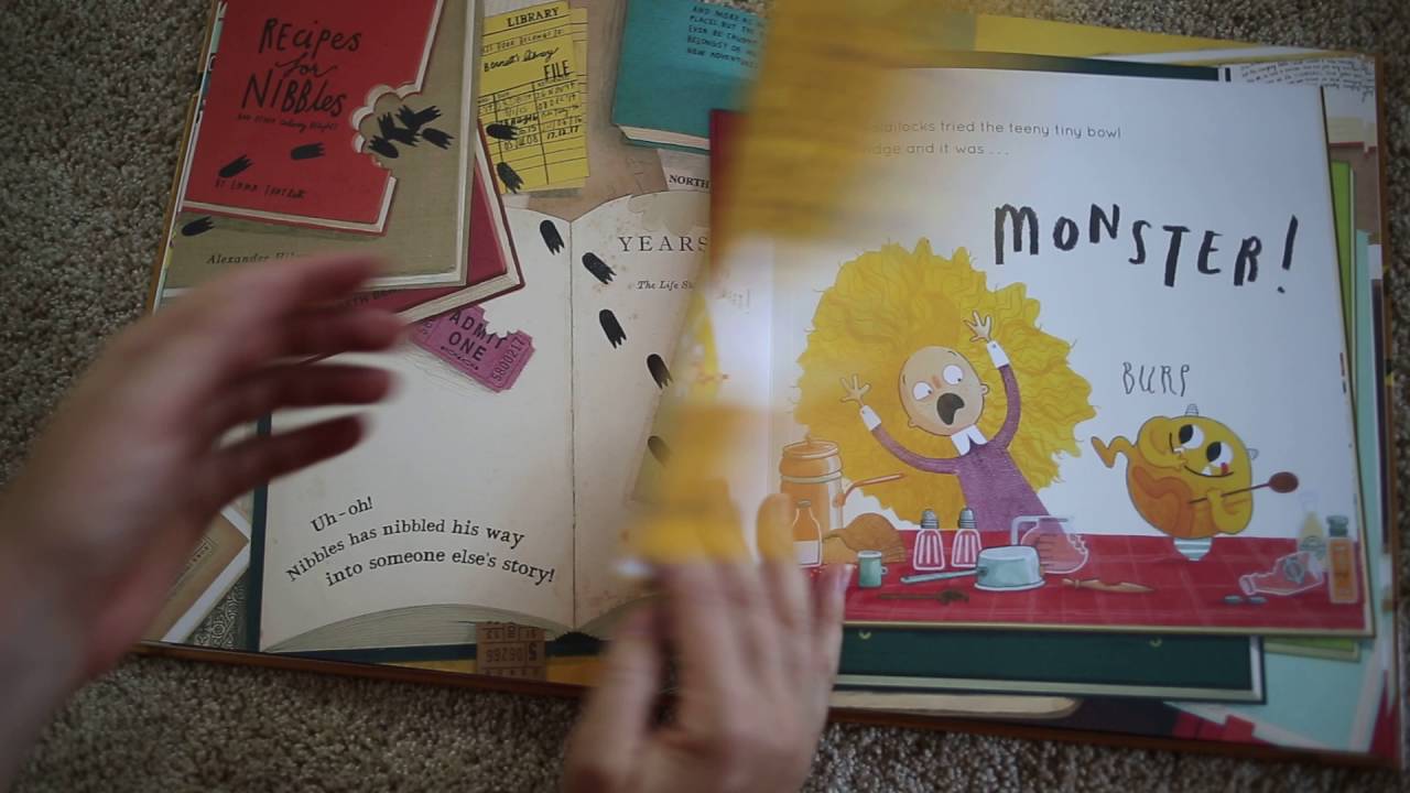 Nibbles the Book Eating Monster - YouTube