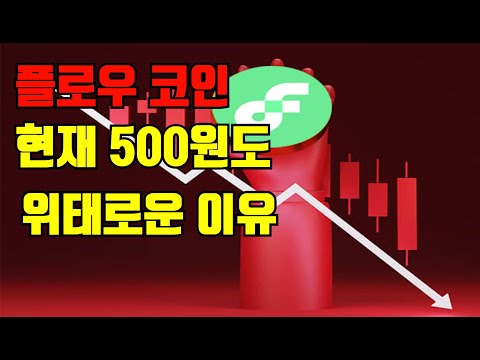 플로우코인 500원도 위태로운 이유 