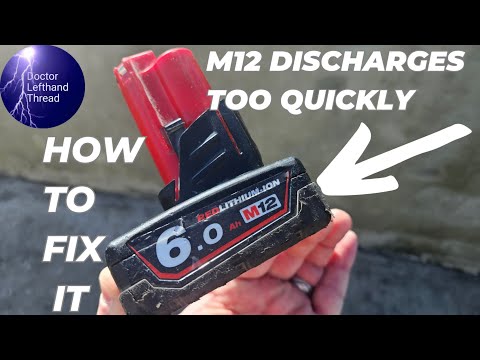 Milwaukee M12 6 0 Battery Problems