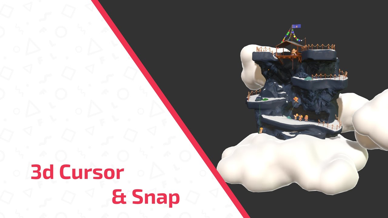 Blender Starter Kit Course - 3D Cursor and Snap