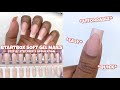 HOW TO EASILY APPLY GEL X NAILS AT HOME | BTArtBox SOFT GEL HAULS | HOLIDAY NAIL ART FOR BEGINNERS