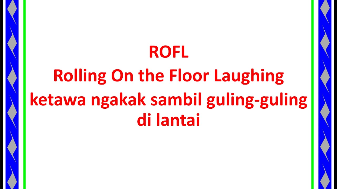 10 Singkatan Bahasa Inggris Gaul 10 Singkatan Abbreviation Acronym
