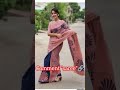 under 350/-😱 Beautiful saree🤩💓MEESHO Finds👗🎀#shorts #meesho #saree #cottonsarees #fashion #like #yt