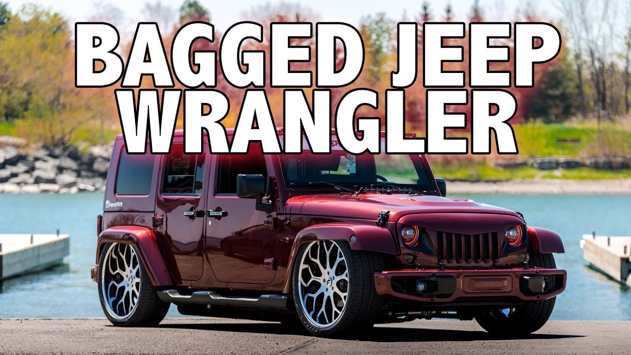 Bagged Jeep Wrangler On 24\