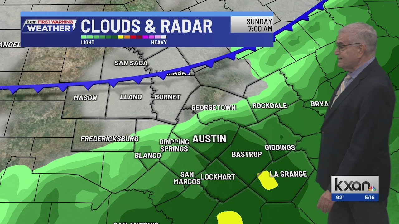 Central Texas stays dry for a few more days but rain is back in the ...