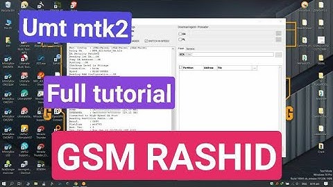 UMT Mtk2 full tutorial video | UltimateMTK v0.1 Ultimate Mediatek Tool