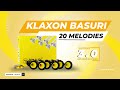 🔴 Klaxon Basuri 20 Melodies - Edition 3.0 Baby shark - 12/24 Volts Mp3 Song