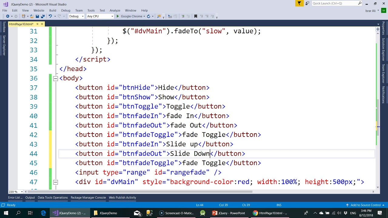 Jquery 9 - YouTube