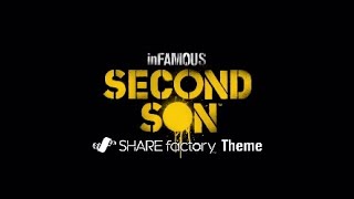 inFAMOUS Second Son SHAREfactory™ Theme (PS4)