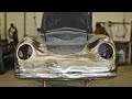 1952 Porsche 356 'Streamliner' restoration, roof & rear quarter fabrication | Classic Fabrications