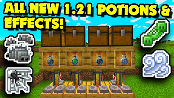 All New Minecraft 1.21 POTIONS & EFFECTS?! Infestation, Oozing, Weaving & Wind Charging [Tutorial]