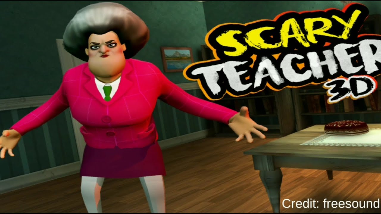 SCARY TEACHER 3D (SPECIAL CHAPTER)MISS T PUPPET DANCE😆