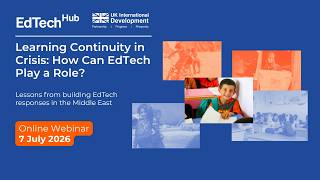 Learning Continuity in Crisis: How Can EdTech Play a Role