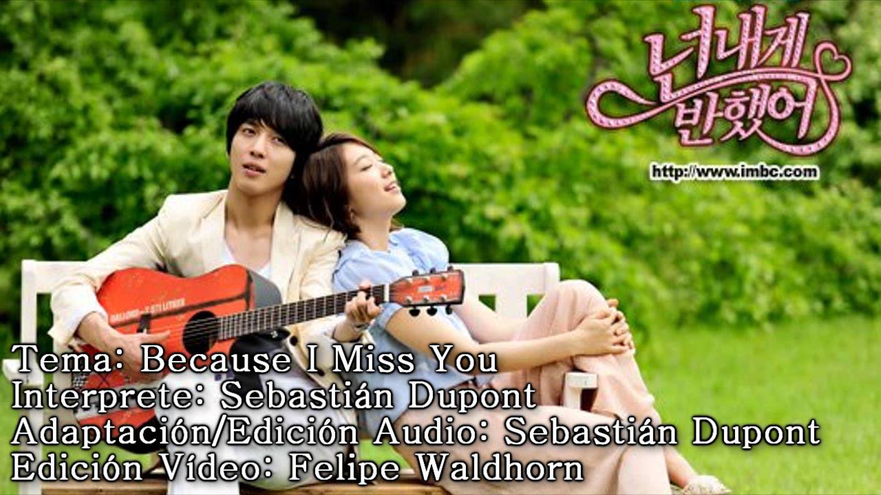 JUNG YONG HWA 그리워서 - BECAUSE I MISS YOU / SPANISH COVER Seba Dupont
