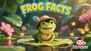 🤯🐸 Frog Facts That Will Blow Your Mind! | 10 Unknown Frog Facts for Kids! | Lipapaa Info