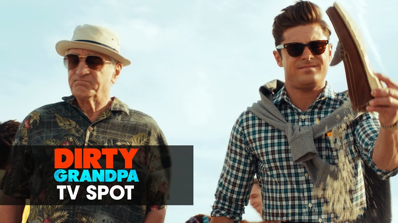 Dirty Grandpa (2016 Movie - Zac Efron, Robert De Niro) Official TV