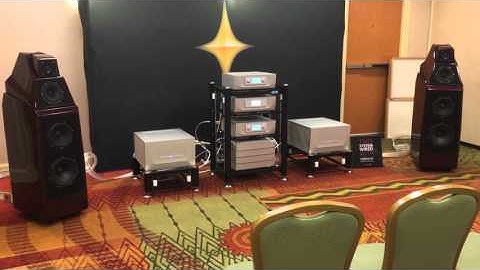 Wilson Audio Alexia Constellation Audio Artesanía Nordost at RMAF 2015