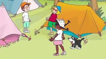 Give Me Five! 1 - Unit 8 - Lesson 3 -  Story animation: Fun at the camp
