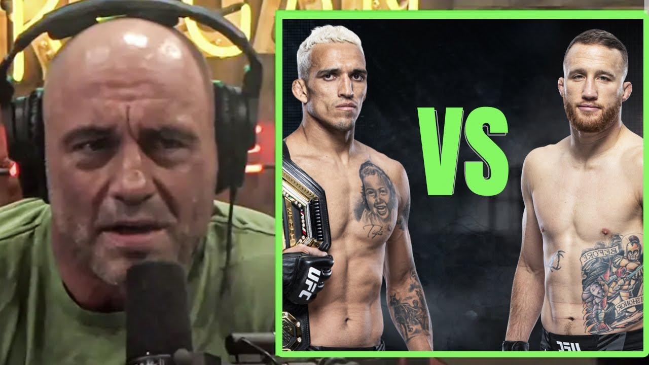 JOE ROGAN –INSIDE– Charles Oliveira vs Justin Gaethje UFC274!!