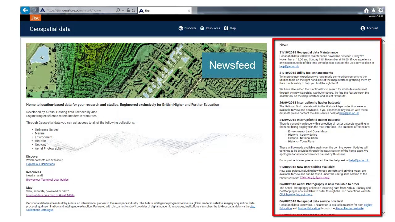 Geospatial Data Website Basics Youtube